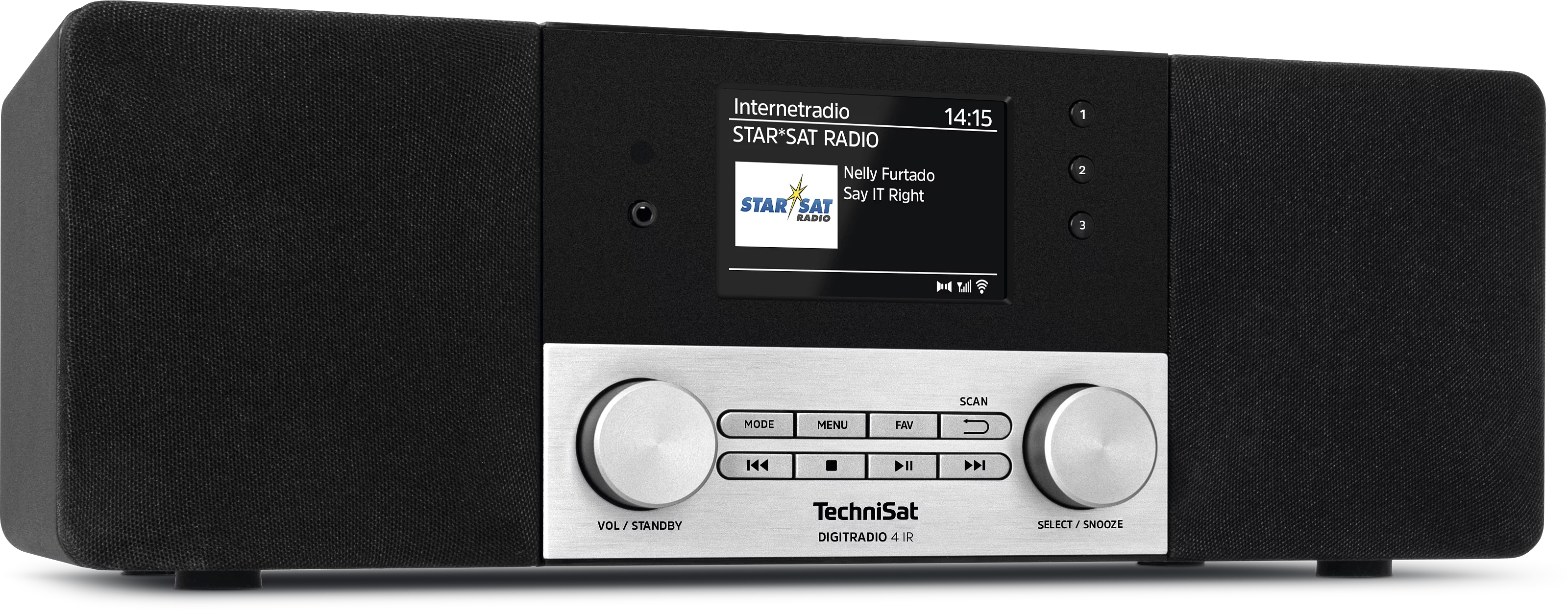 DIGITRADIO 4 IR Schräg, Rechts