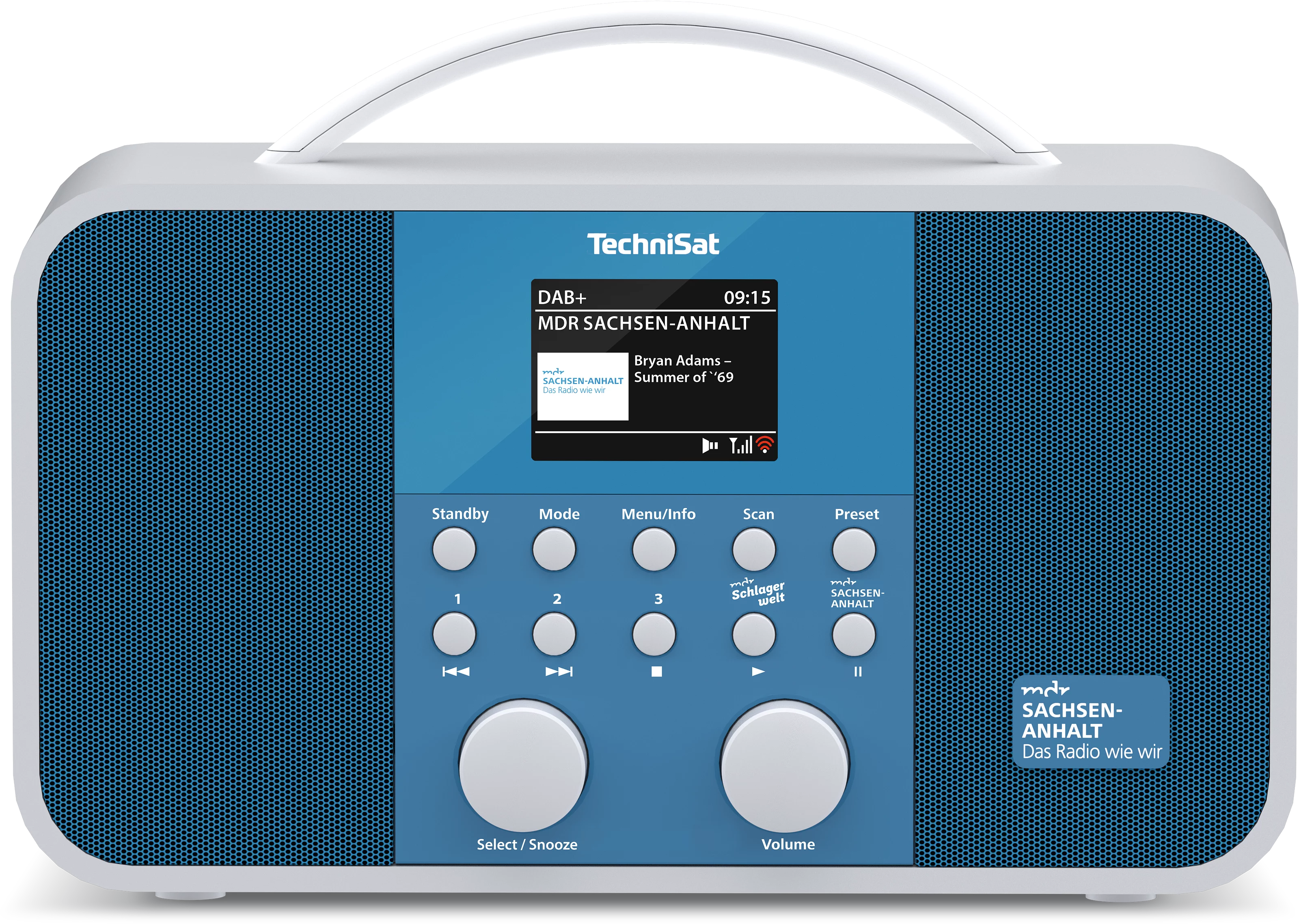 TECHNIRADIO 5 IR BT MDR Sachsen-Anhalt Edition (C-Ware) Frontal, Front