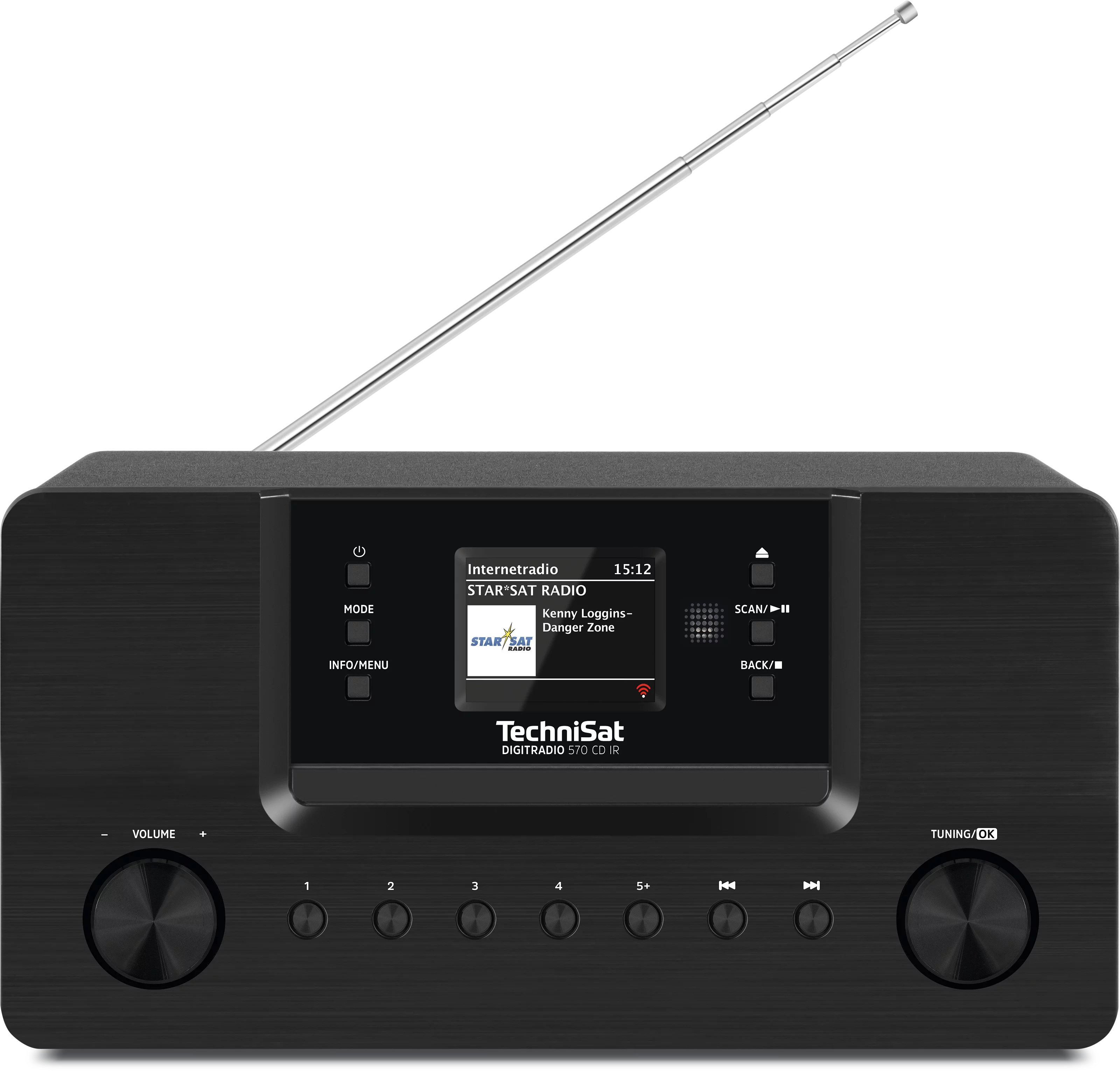 DIGITRADIO 570 CD IR (C-Ware) Frontal, Front