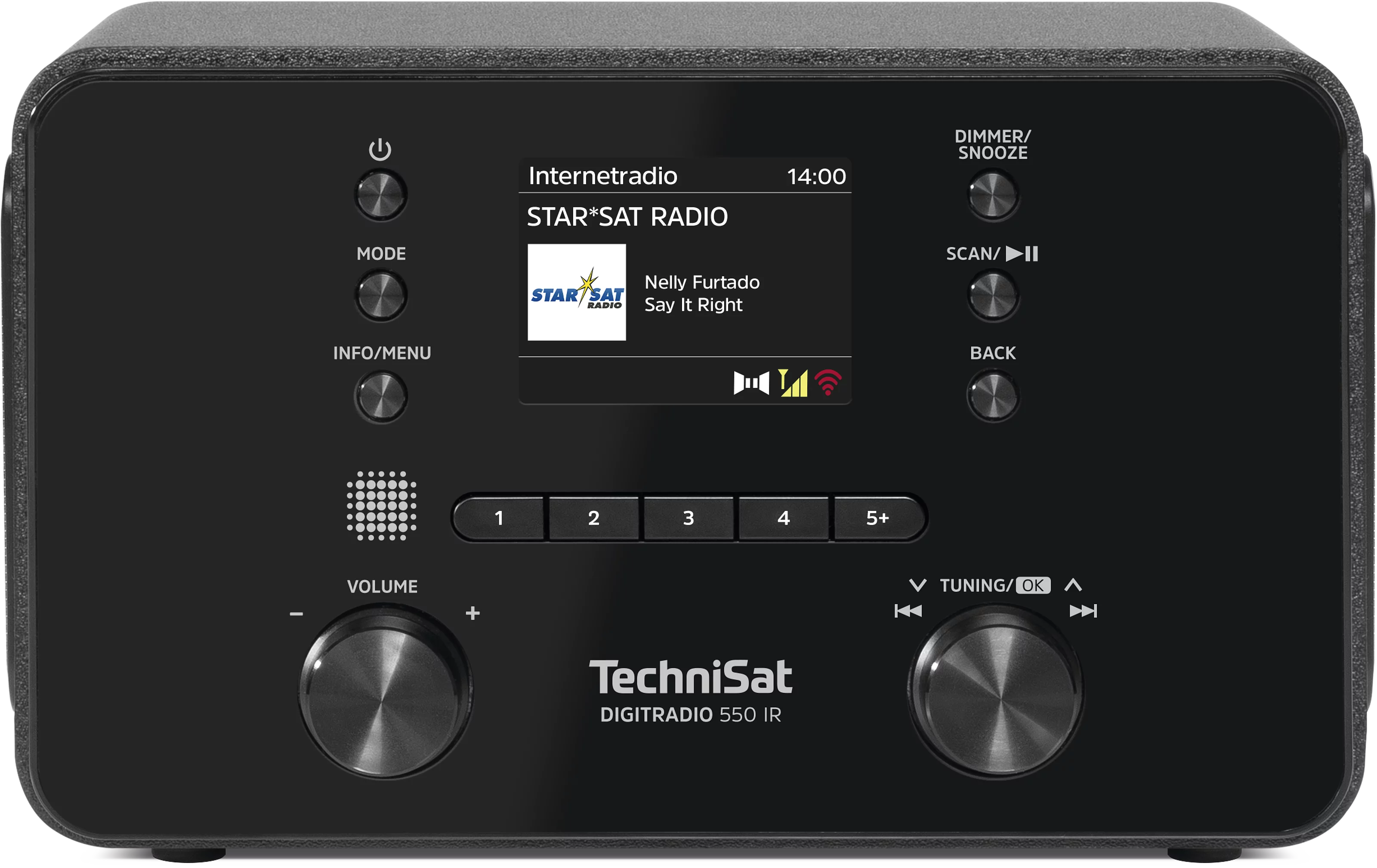 DIGITRADIO 550 IR Frontal, Front