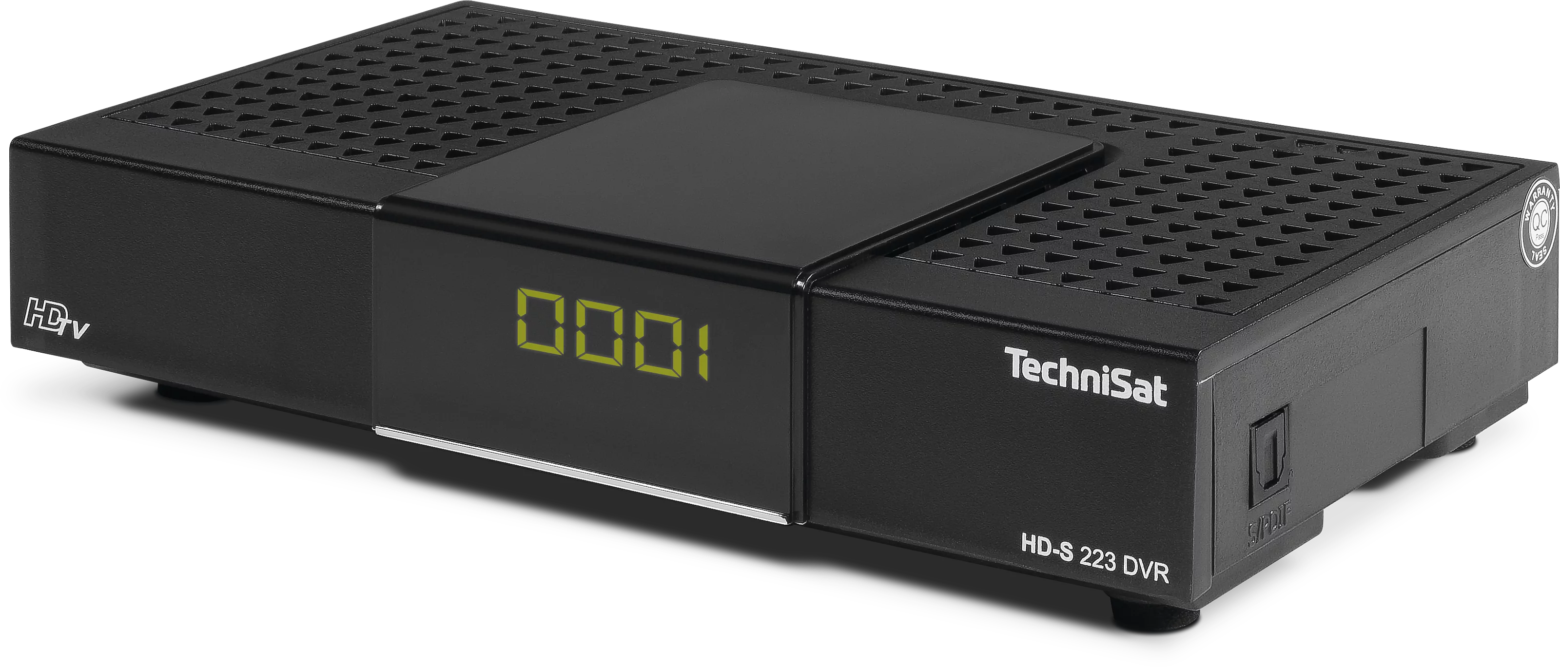 HD-S 223 DVR (C-Ware) Frontal, Links