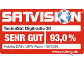 SATVISION 05/20 - Testnote: sehr gut (93 %)