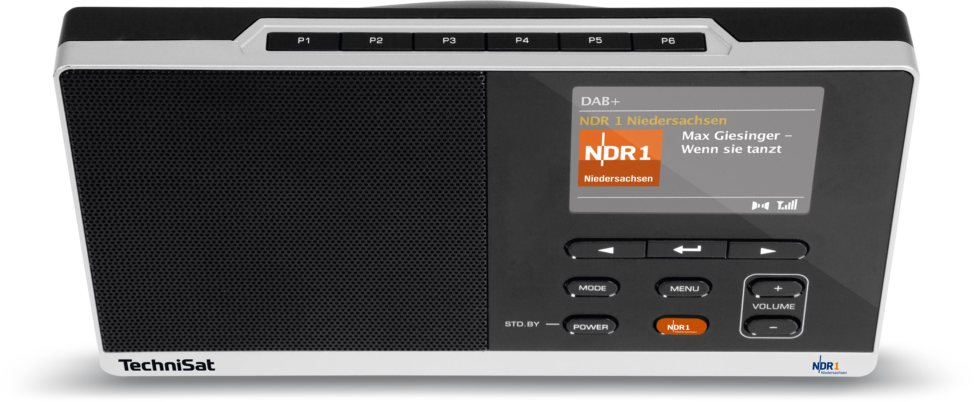 DIGITRADIO 215 NDR1 Edition Frontal, Oben