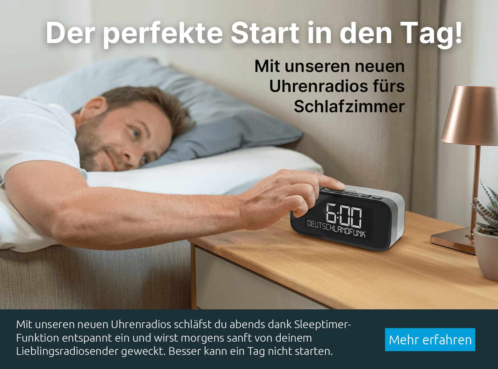 Neue Uhrenradios und Radiowecker von TechniSat