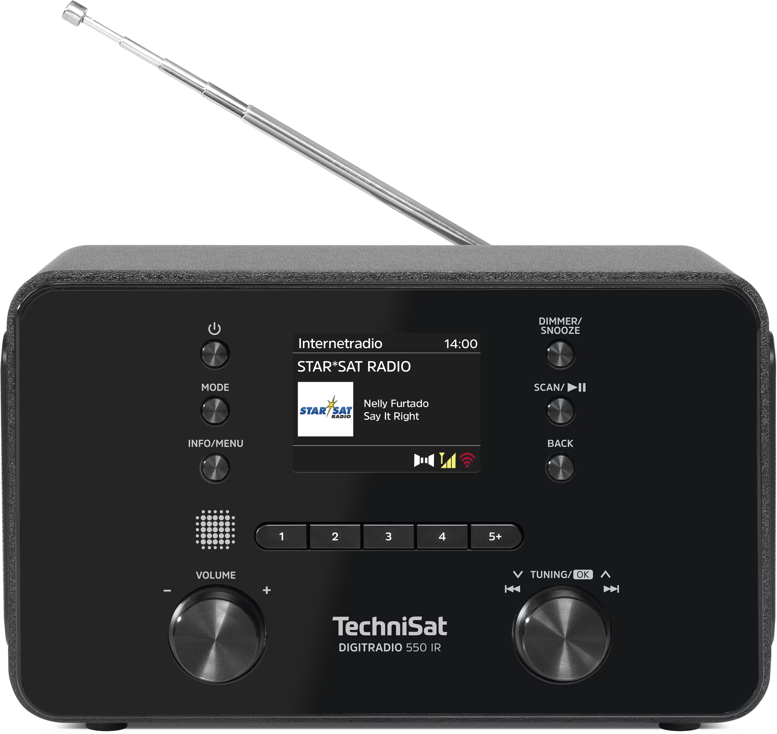 DIGITRADIO 550 IR Frontal, Front