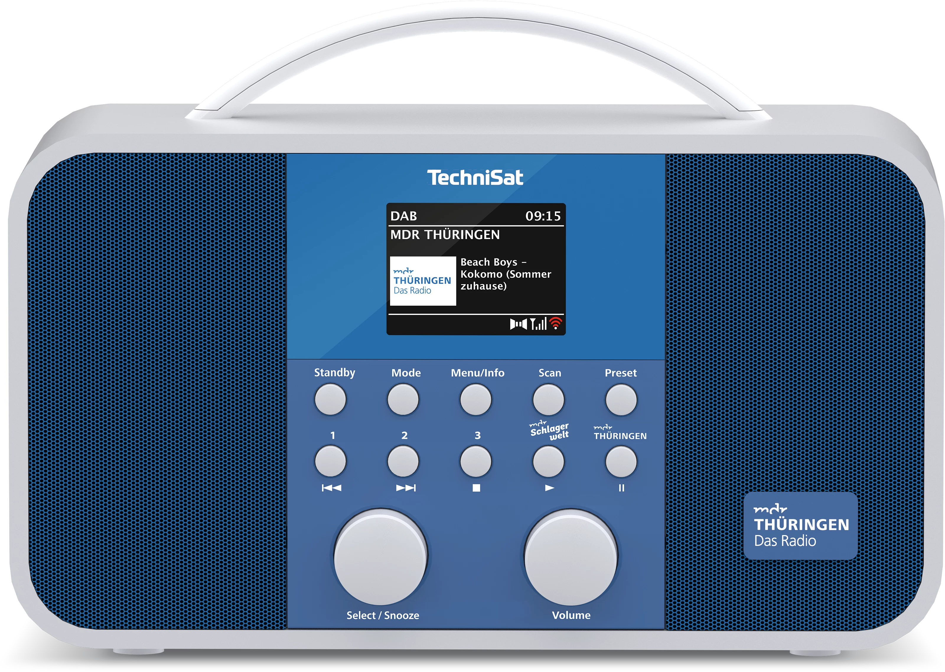 TECHNIRADIO 5 IR BT MDR Thüringen Edition (B-Ware) Frontal, Front