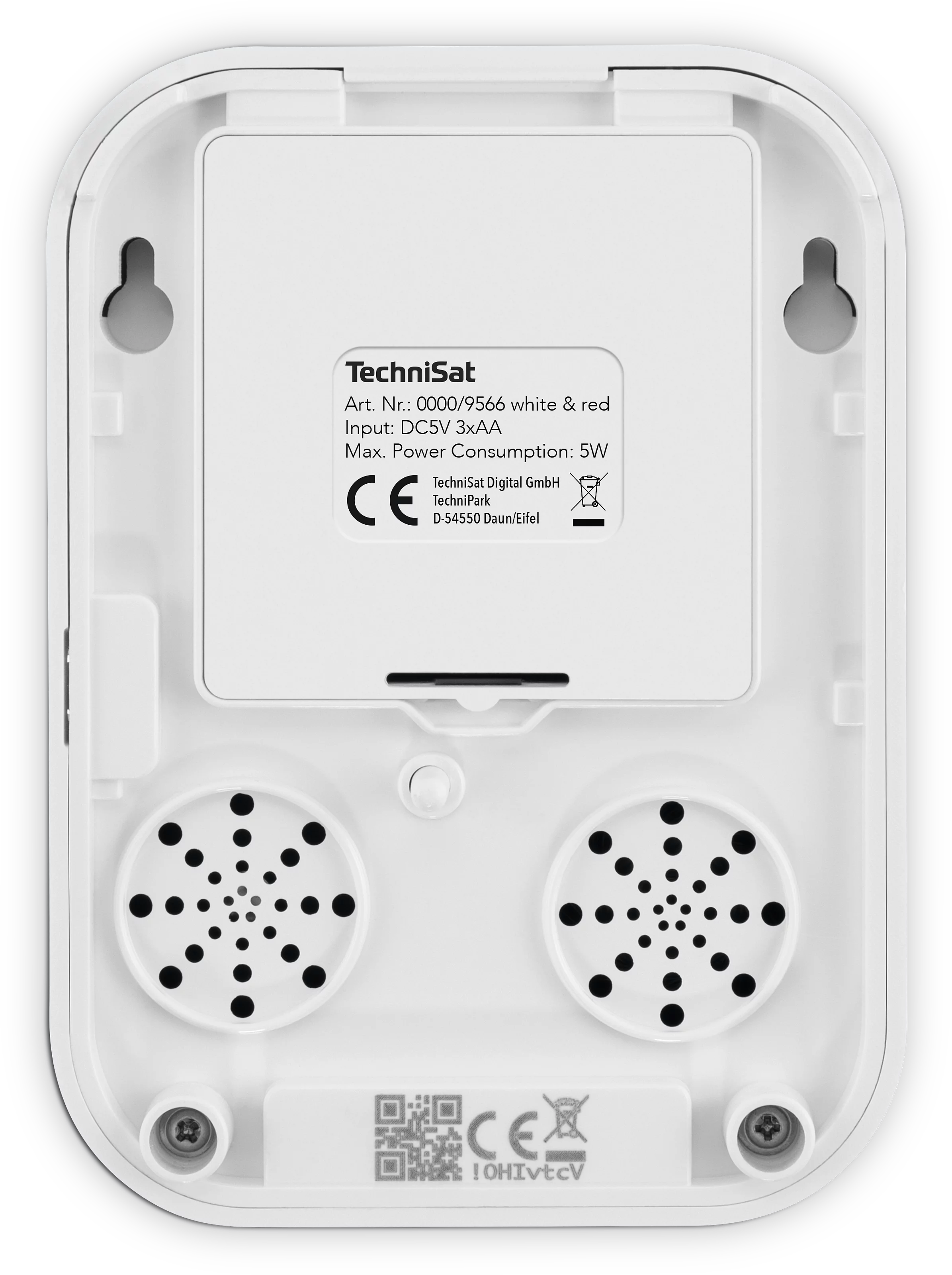 TECHNISMART Innensirene Frontal, Rück