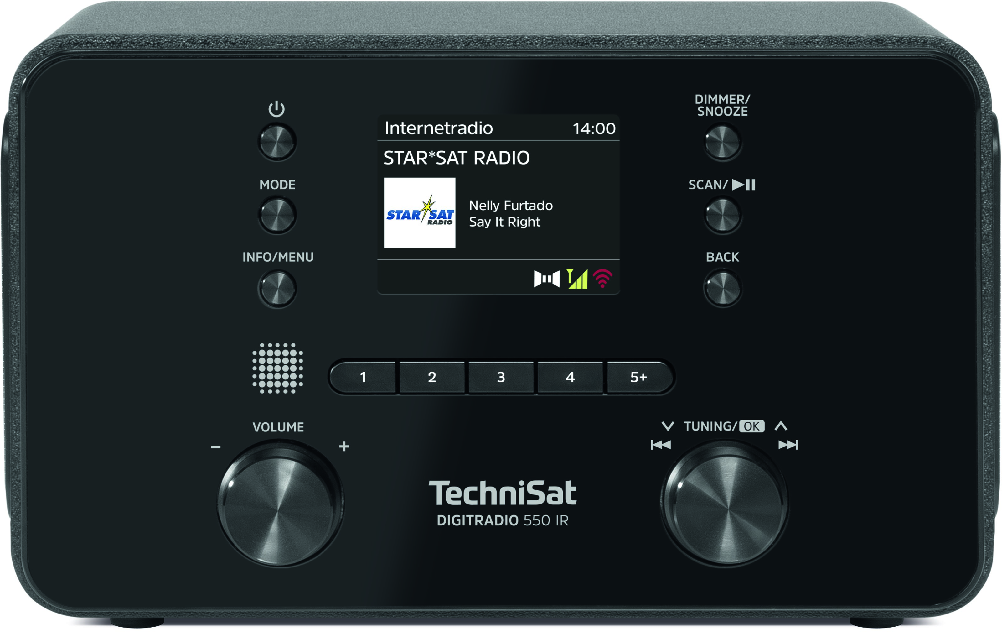 DIGITRADIO 550 IR Frontal, Front