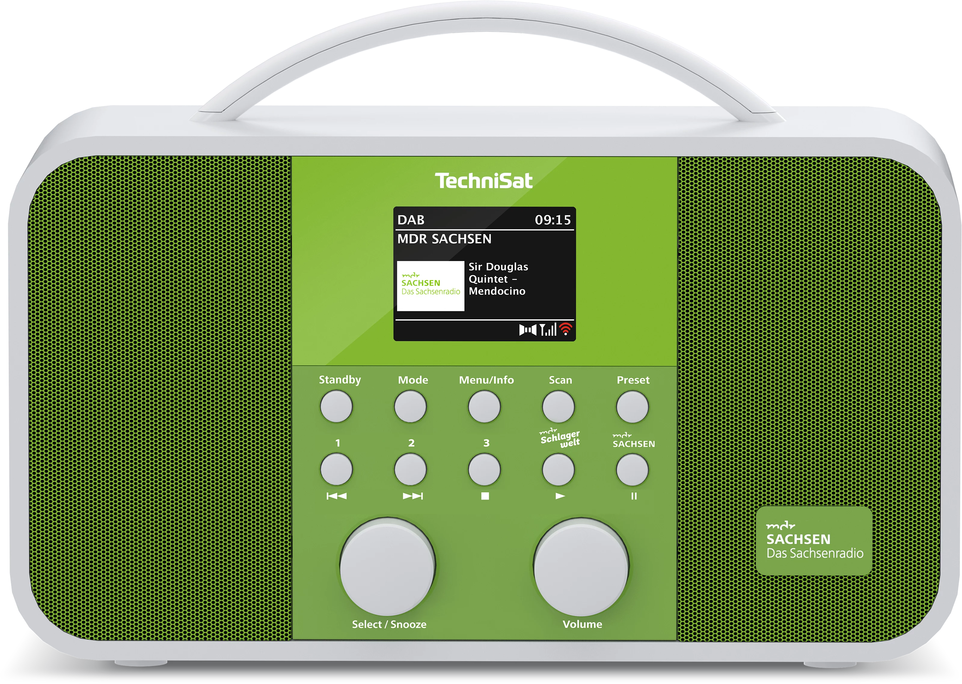 TECHNIRADIO 5 IR BT MDR Sachsen Edition (B-Ware) Frontal, Front