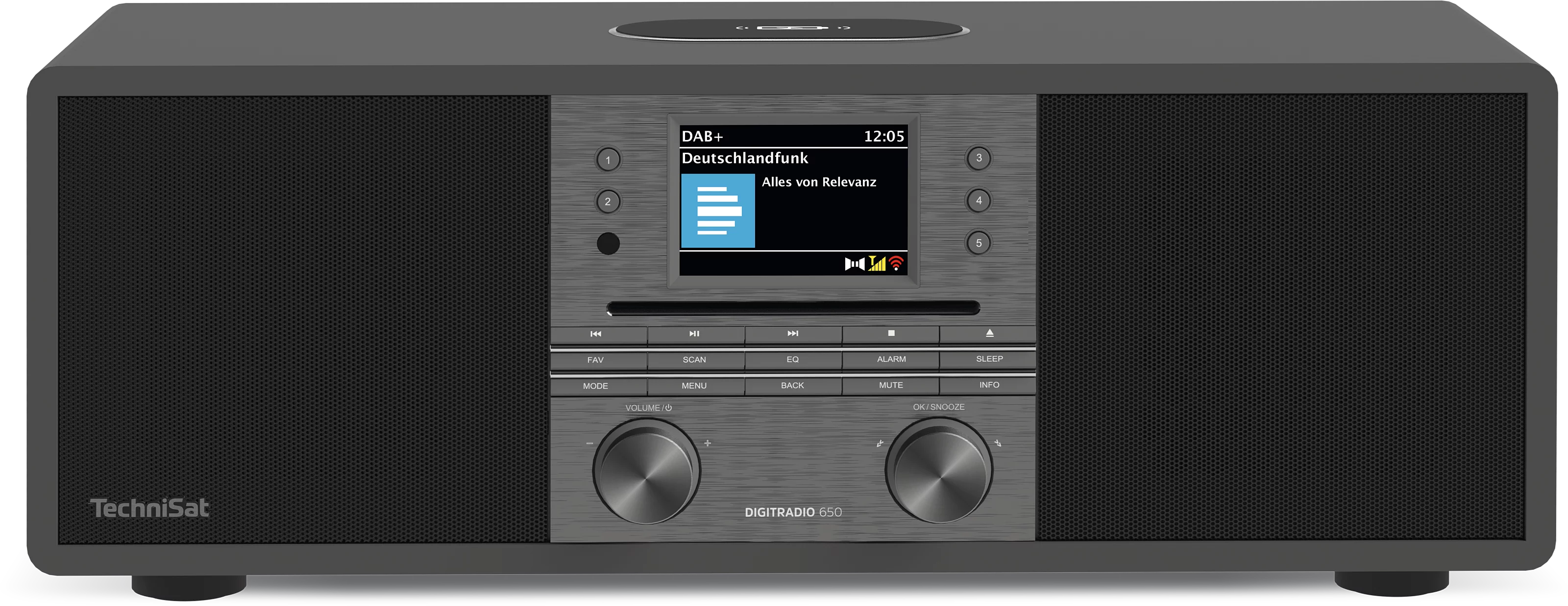 DIGITRADIO 650 Frontal, Front