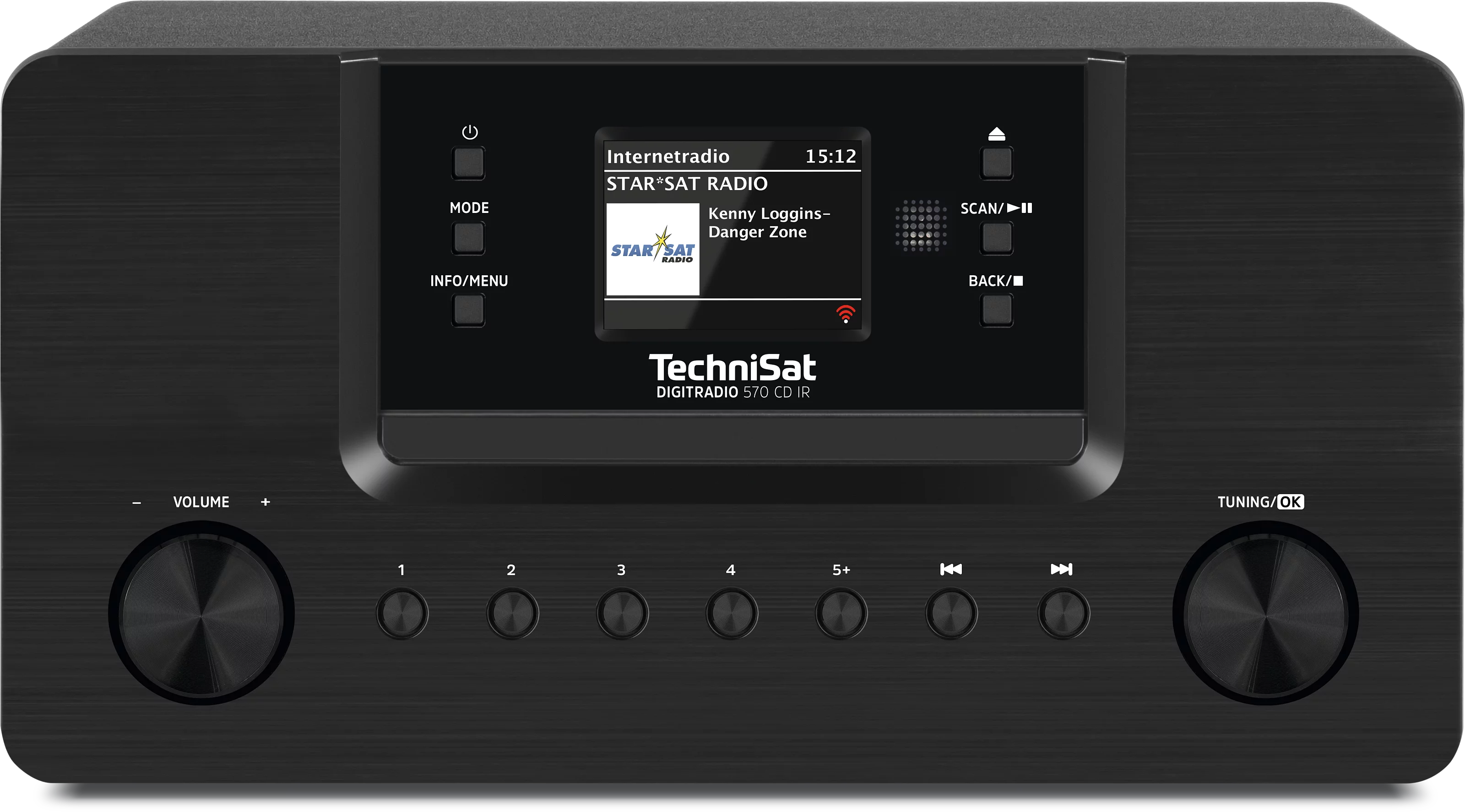 DIGITRADIO 570 CD IR (C-Ware) Frontal, Front