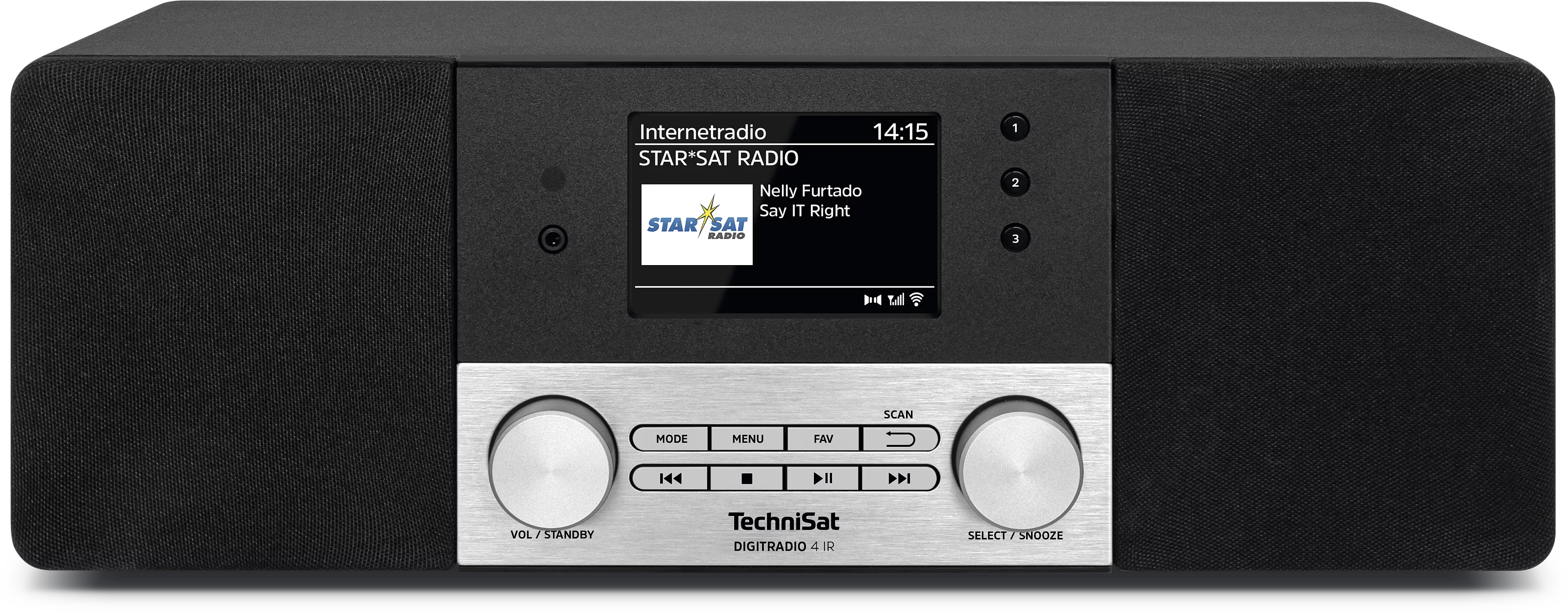 DIGITRADIO 4 IR Frontal, Front