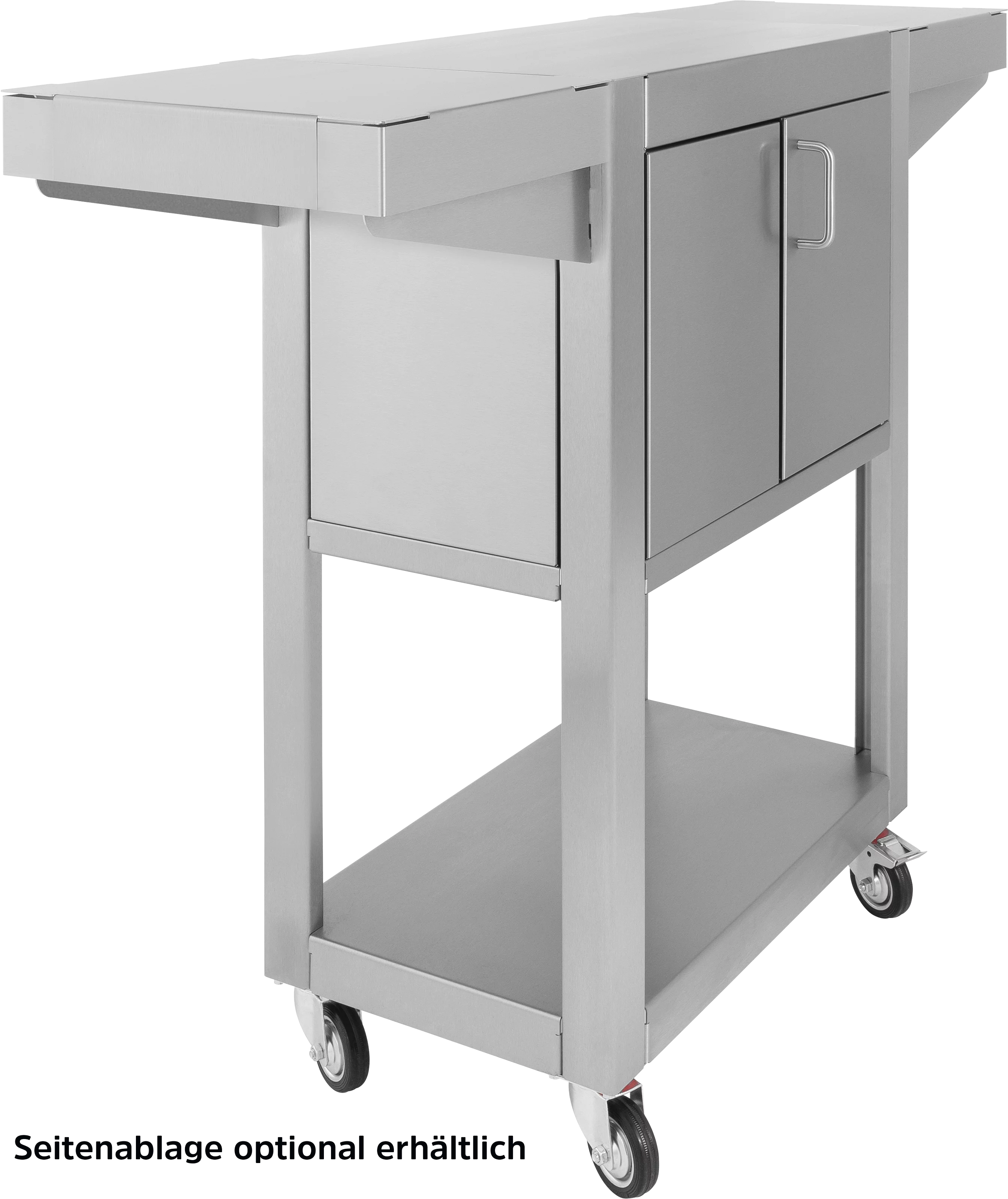 Teppinox Grillwagen geschlossen für M1500 Schräg, Rechts