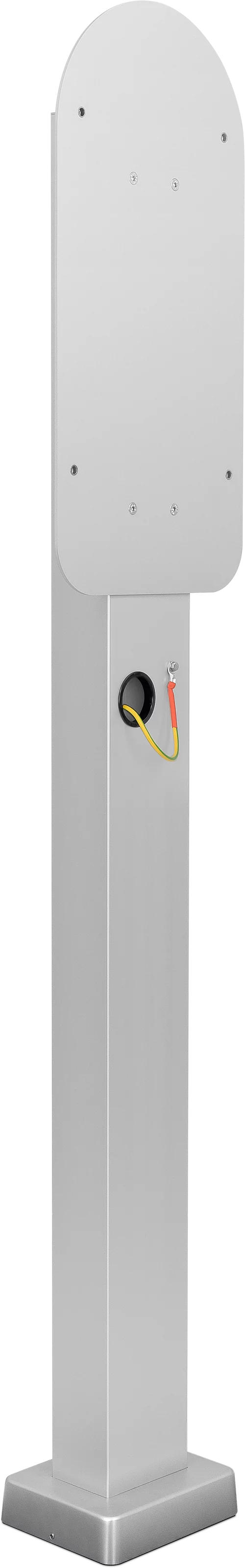 Standfuß für 1 x Wallbox 1100/2200 mit Montageplatte Schräg, Rechts