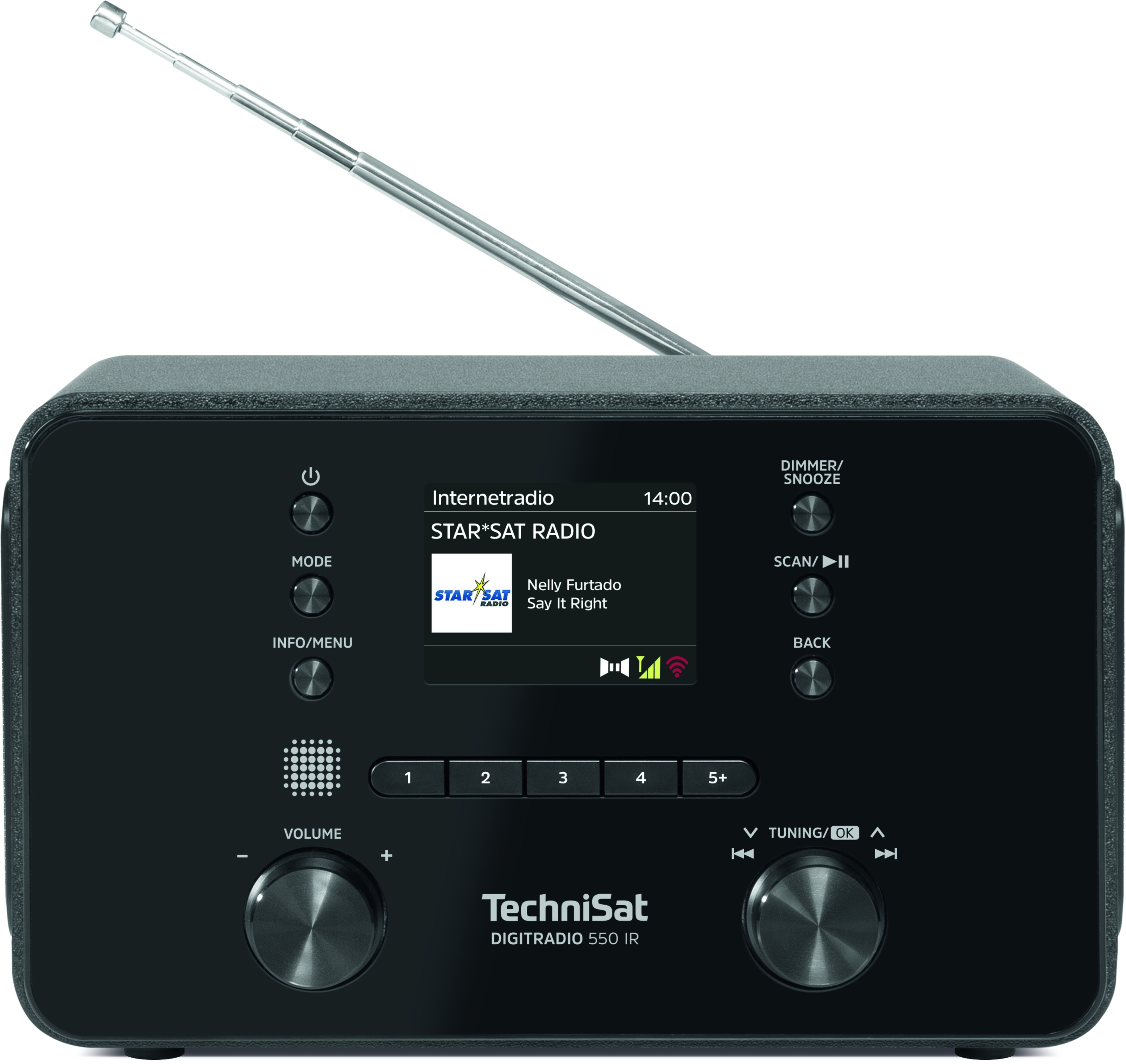 DIGITRADIO 550 IR Frontal, Front